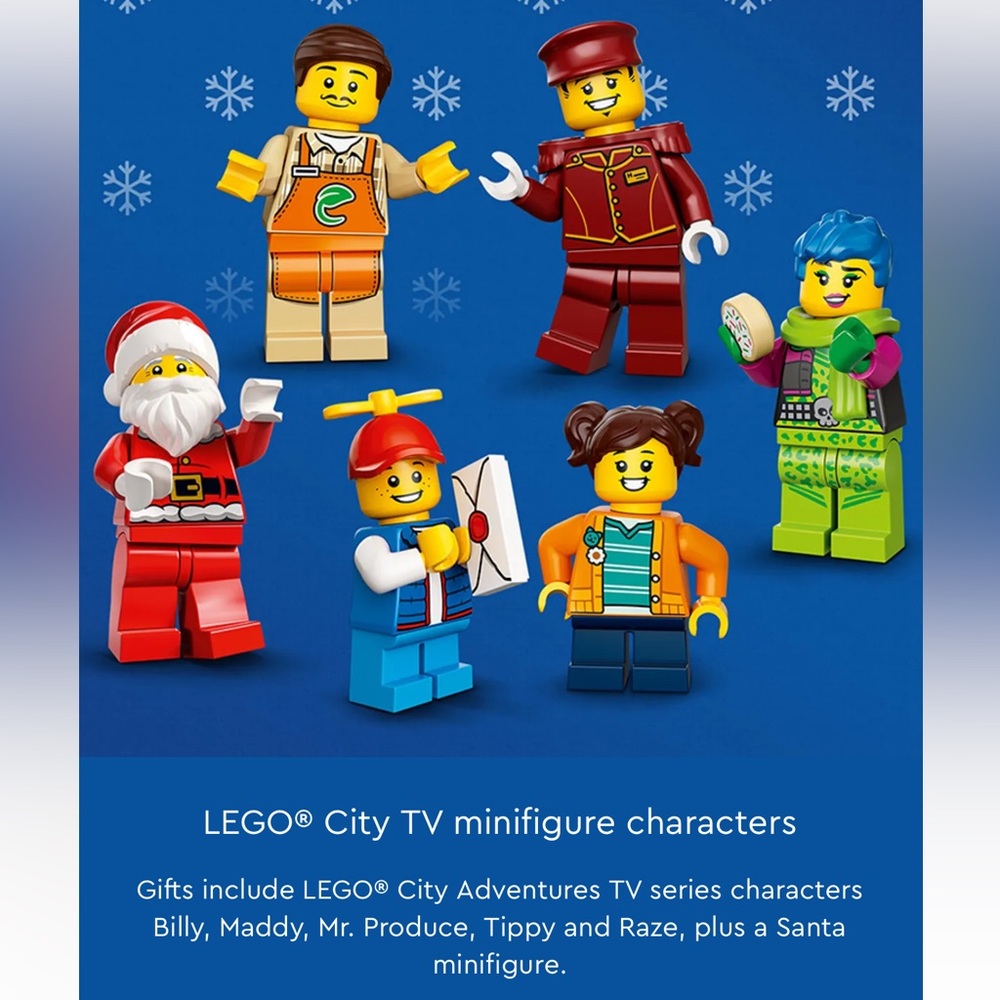 Lego City Advent Calendar with Santa Minifig 60352 - Picture 2 of 5